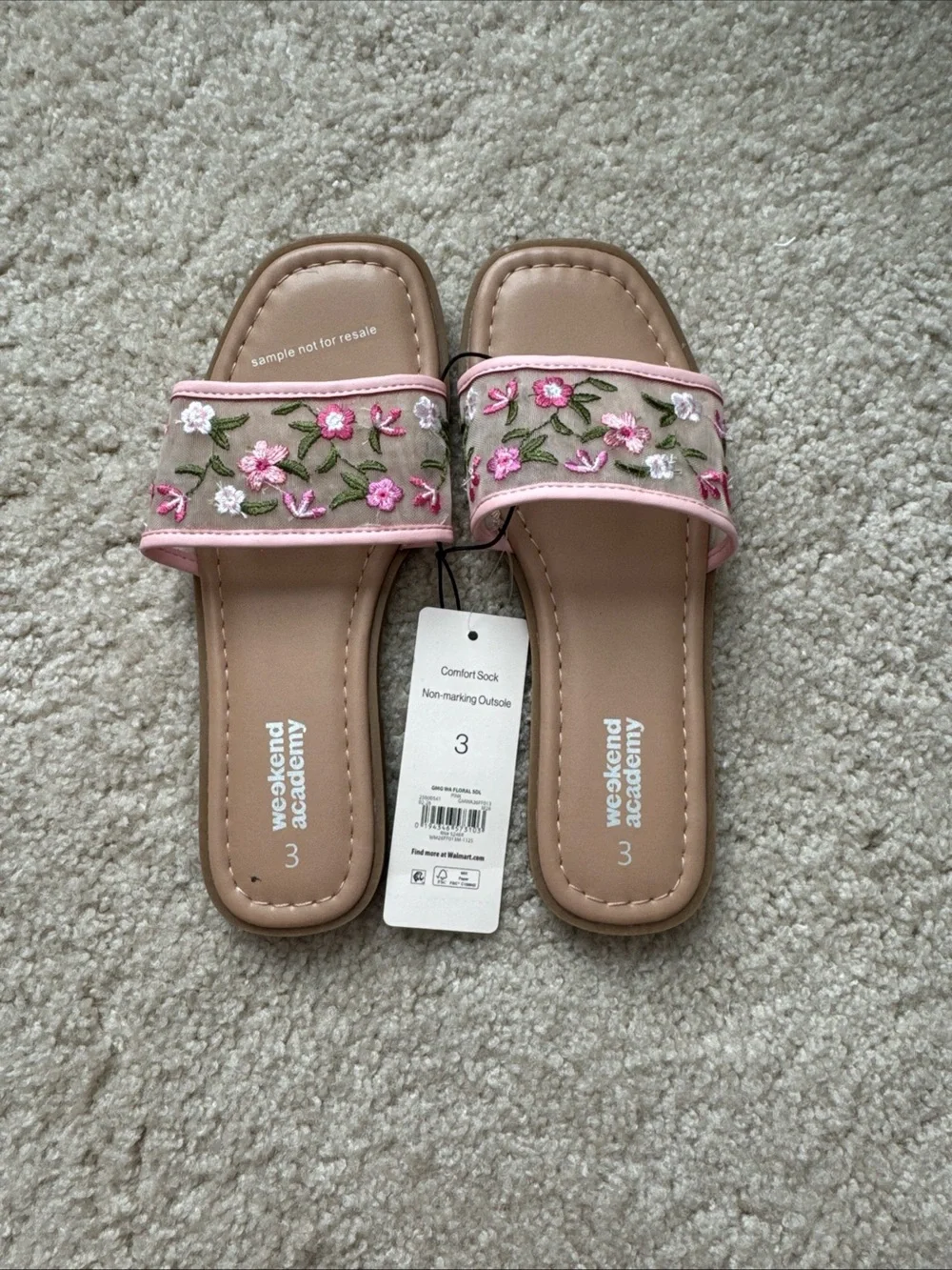 Weekend academy sandals Kids youth size 3 GMWA26FF013
